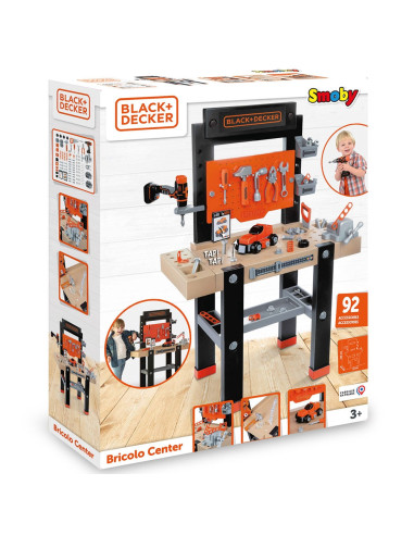 Atelier Smoby Black & Decker Bricolo Center,S7600360727