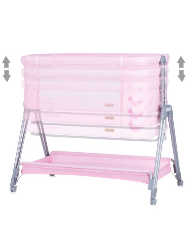 Patut Co-Sleeper Chipolino Pretty Close blush,KOSPR0224BH