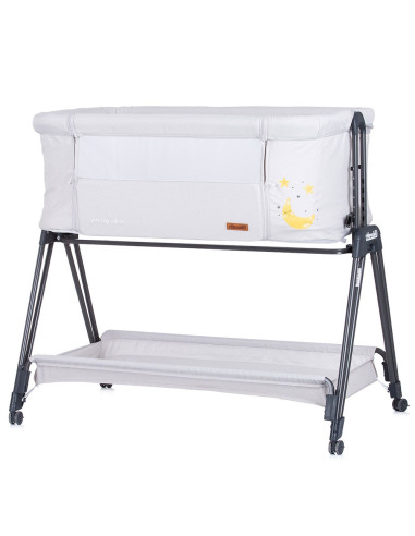 Patut Co-Sleeper Chipolino Pretty Close platinum,KOSPR0223PL