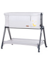 Patut Co-Sleeper Chipolino Pretty Close platinum,KOSPR0223PL