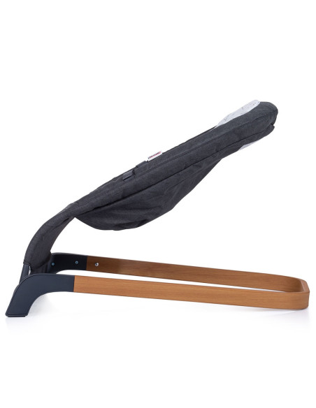 Scaunel balansoar Chipolino Noah anthracite wood,SHENH0221AN