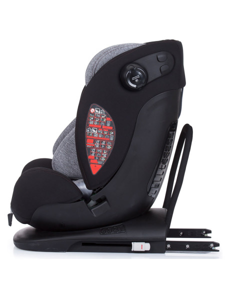 Scaun auto Chipolino My Size 0-36 kg I-Size 40-150 cm platinum