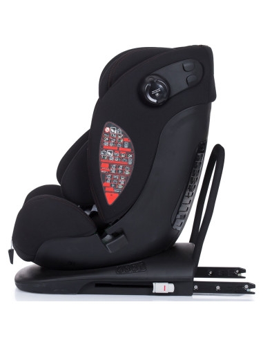 Scaun auto Chipolino My Size 0-36 kg I-Size 40-150 cm raven cu