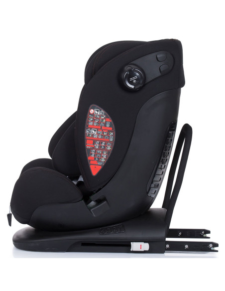 Scaun auto Chipolino My Size 0-36 kg I-Size 40-150 cm raven cu