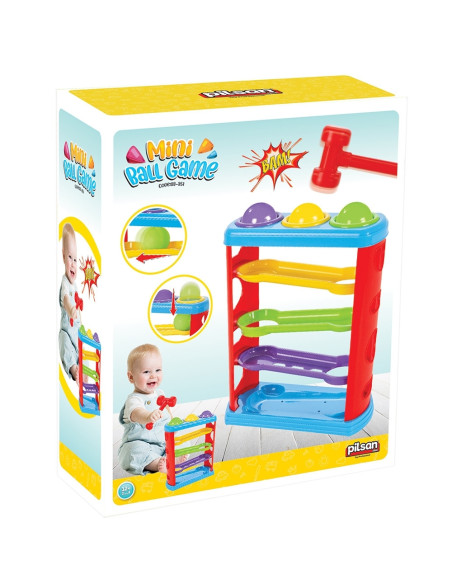 Jucarie Pilsan Mini Ball Game red base,PL-03-351-RB
