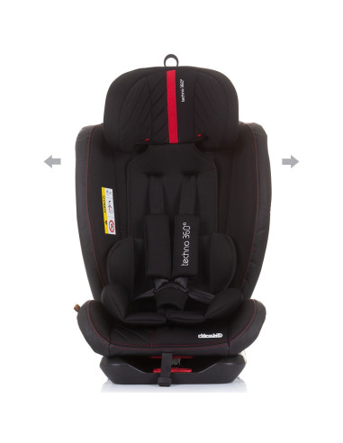 Scaun auto Chipolino Techno 0-36 kg ebony cu sistem