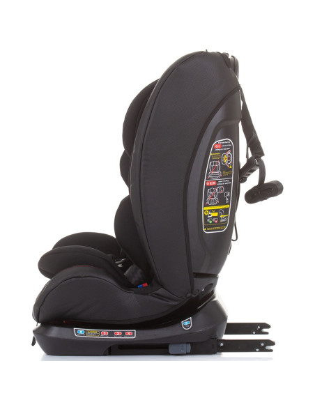 Scaun auto Chipolino Techno 0-36 kg ebony cu sistem