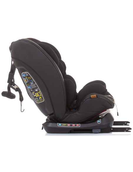 Scaun auto Chipolino Techno 0-36 kg ebony cu sistem