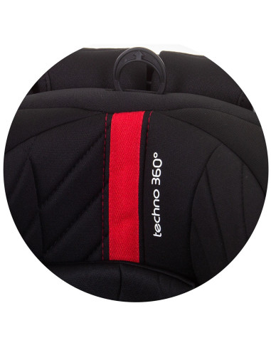 Scaun auto Chipolino Techno 0-36 kg ebony cu sistem