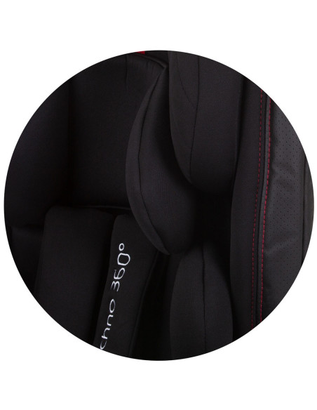 Scaun auto Chipolino Techno 0-36 kg ebony cu sistem