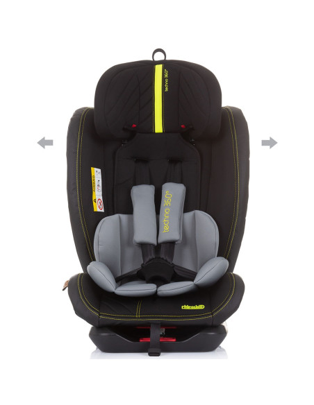 Scaun auto Chipolino Techno 0-36 kg glacier cu sistem