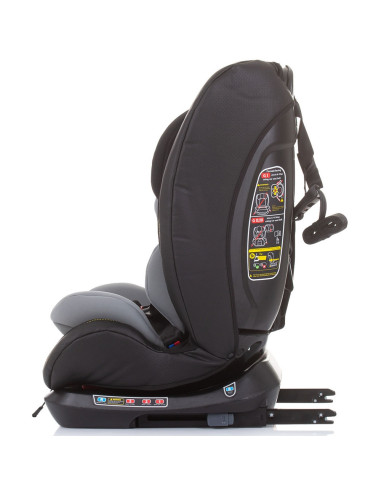 Scaun auto Chipolino Techno 0-36 kg glacier cu sistem