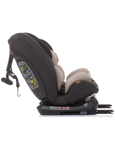 Scaun auto Chipolino Techno 0-36 kg sand cu sistem