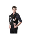 Marsupiu Chipolino Comfy black grey,KENCM0221BG