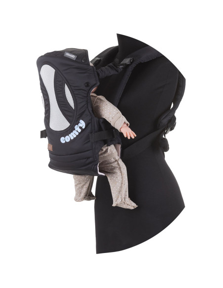 Marsupiu Chipolino Comfy black blue,KENCM0222BB