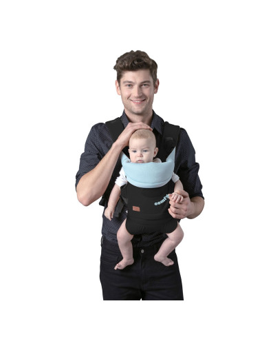 Marsupiu Chipolino Comfy black blue,KENCM0222BB