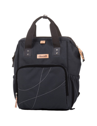 Rucsac si gentuta de infasat Chipolino ebony,CHRAF02301EB