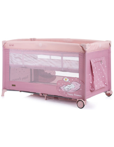 Patut pliabil Chipolino Ariel rose water,KOSIAR0234RW