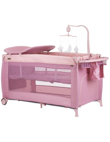 Patut pliabil Chipolino Bella rose water,KOSIB0234RW