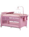 Patut pliabil Chipolino Bella rose water,KOSIB0234RW