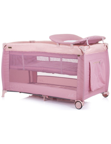 Patut pliabil Chipolino Bella rose water,KOSIB0234RW