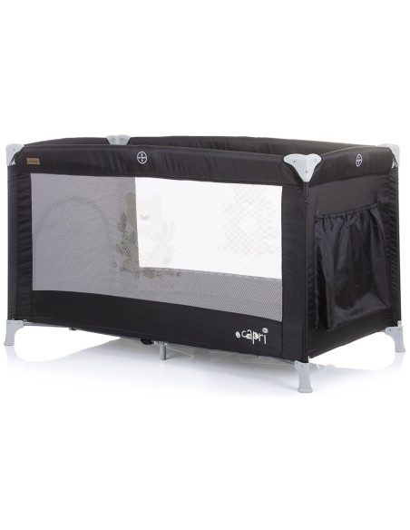 Patut pliabil Chipolino Capri ebony,KOSIK02301EB