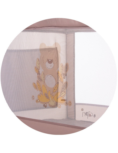 Patut pliabil Chipolino Capri sand,KOSIK02303SA