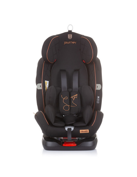 Scaun auto Chipolino Journey 0-36 kg ebony cu sistem Isofix si