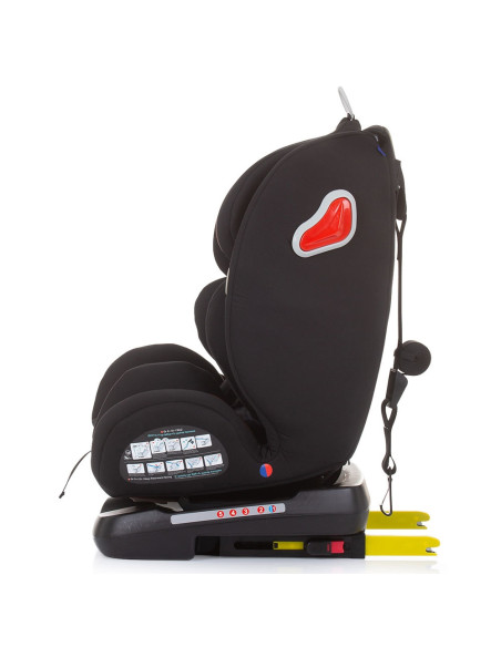 Scaun auto Chipolino Journey 0-36 kg ebony cu sistem Isofix si
