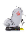 Scaun auto Chipolino Journey 0-36 kg glacier cu sistem Isofix
