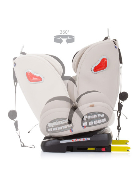 Scaun auto Chipolino Journey 0-36 kg sand cu sistem Isofix si