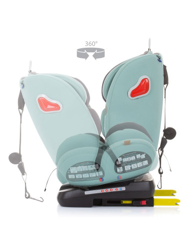 Scaun auto Chipolino Journey 0-36 kg aloe cu sistem Isofix si