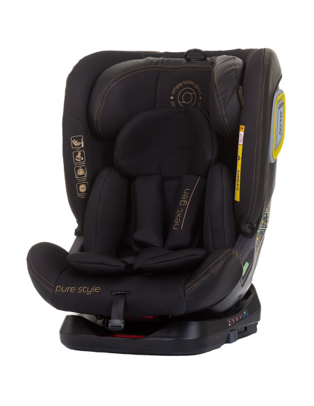 Scaun auto Chipolino Next Gen I-Size 40-150 cm ebony cu sistem