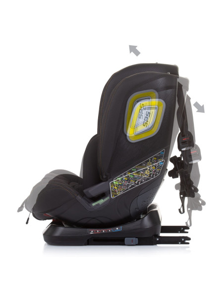 Scaun auto Chipolino Next Gen I-Size 40-150 cm ebony cu sistem