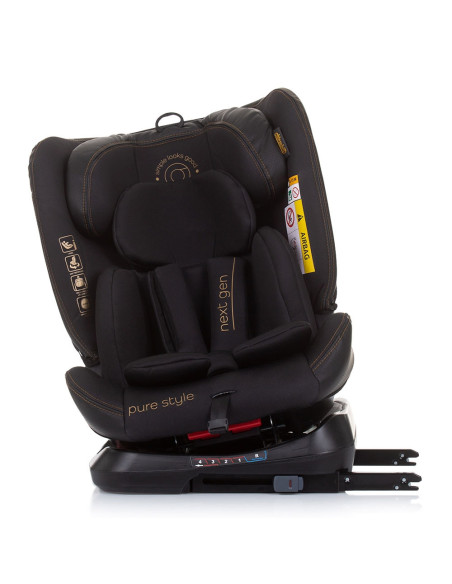 Scaun auto Chipolino Next Gen I-Size 40-150 cm ebony cu sistem