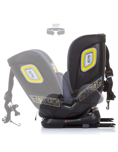 Scaun auto Chipolino Next Gen I-Size 40-150 cm graphite cu