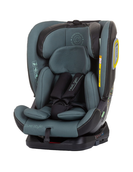 Scaun auto Chipolino Next Gen I-Size 40-150 cm aloe cu sistem