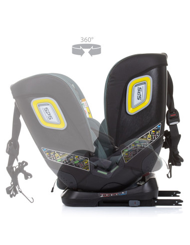 Scaun auto Chipolino Next Gen I-Size 40-150 cm aloe cu sistem