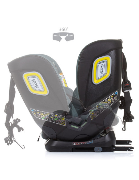 Scaun auto Chipolino Next Gen I-Size 40-150 cm aloe cu sistem