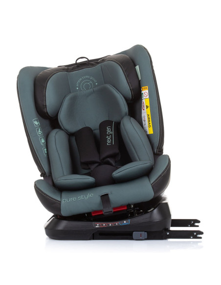 Scaun auto Chipolino Next Gen I-Size 40-150 cm aloe cu sistem