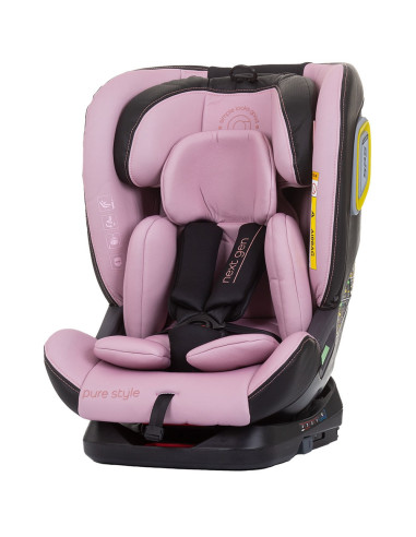 Scaun auto Chipolino Next Gen I-Size 40-150 cm rose water cu