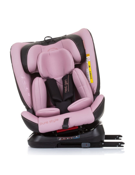 Scaun auto Chipolino Next Gen I-Size 40-150 cm rose water cu
