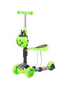 Trotineta Chipolino Kiddy Evo green graffiti,DSKIE0213GG