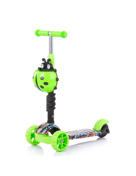 Trotineta Chipolino Kiddy Evo green graffiti,DSKIE0213GG