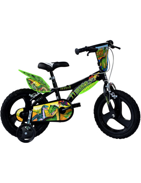 Bicicleta copii Dino Bikes 14' Dinosaur,DB-614L-DS