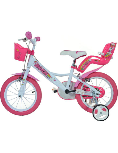 Bicicleta copii Dino Bikes 14' Unicorn,DB-144R-UN