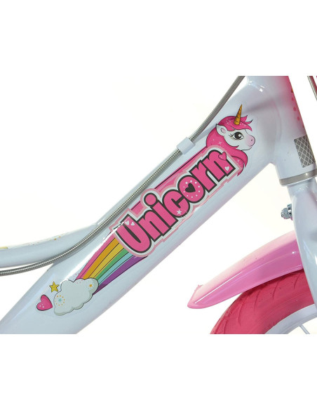Bicicleta copii Dino Bikes 14' Unicorn,DB-144R-UN