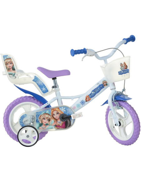 Bicicleta copii Dino Bikes 12' Snow Queen,DB-124RL-SQ
