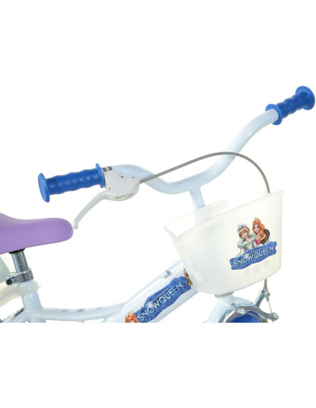 Bicicleta copii Dino Bikes 12' Snow Queen,DB-124RL-SQ