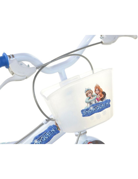 Bicicleta copii Dino Bikes 14' Snow Queen,DB-144R-SQ